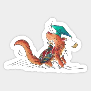 Tiger Beetle Grad Sticker